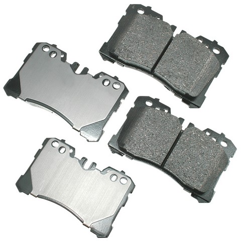 Akebono ProACT Disc Brake Pad Set P/N:ACT1282