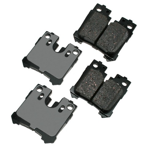 Akebono ProACT Disc Brake Pad Set P/N:ACT1283