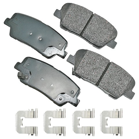 Akebono ProACT Disc Brake Pad Set P/N:ACT1284B