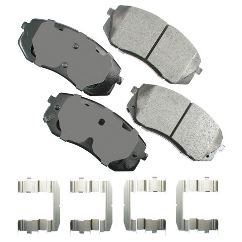 Akebono ProACT Disc Brake Pad Set P/N:ACT1295