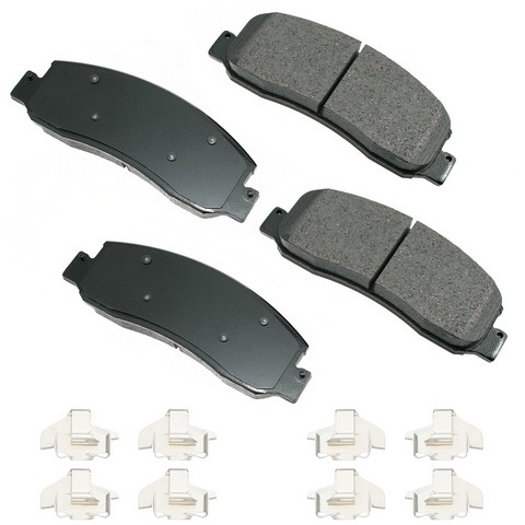 Akebono ProACT Disc Brake Pad Set P/N:ACT1333A