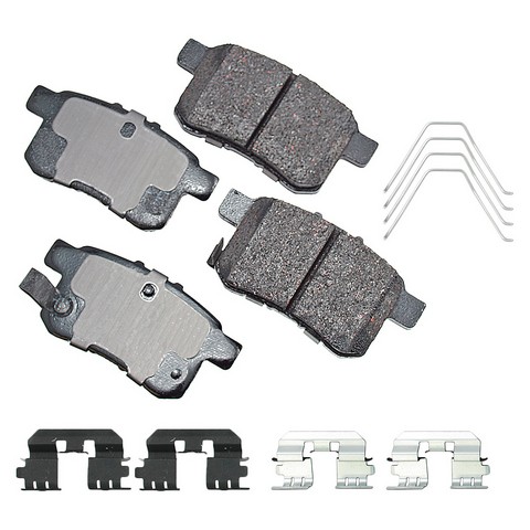 Akebono ProACT Disc Brake Pad Set P/N:ACT1336A