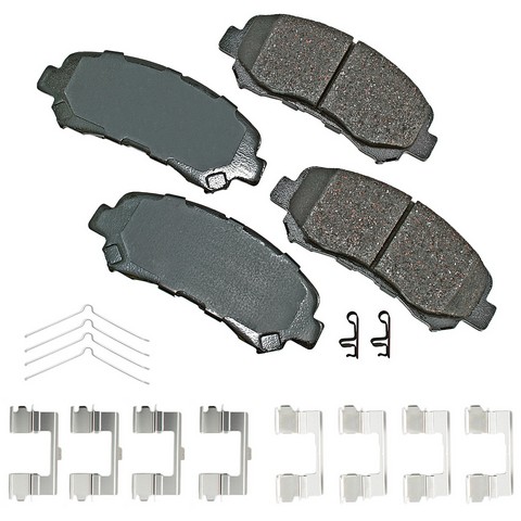 Akebono ProACT Disc Brake Pad Set P/N:ACT1338A