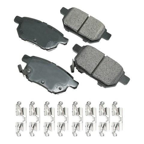 Akebono ProACT Disc Brake Pad Set P/N:ACT1354A