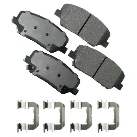 Akebono ProACT Disc Brake Pad Set P/N:ACT1413