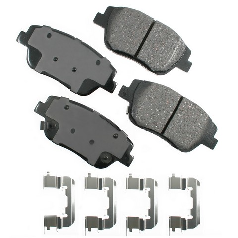 Akebono ProACT Disc Brake Pad Set P/N:ACT1444
