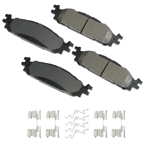 Akebono ProACT Disc Brake Pad Set P/N:ACT1508