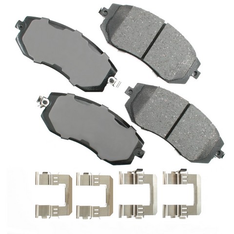 Akebono ProACT Disc Brake Pad Set P/N:ACT1539