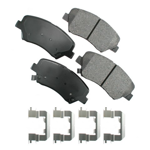 Disc Brake Pad Set-ProACT Ultra Premium Ceramic Pads Akebono ACT1543
