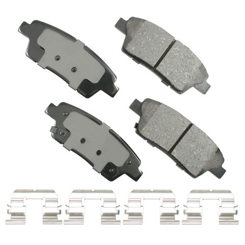 Akebono ProACT Disc Brake Pad Set P/N:ACT1551