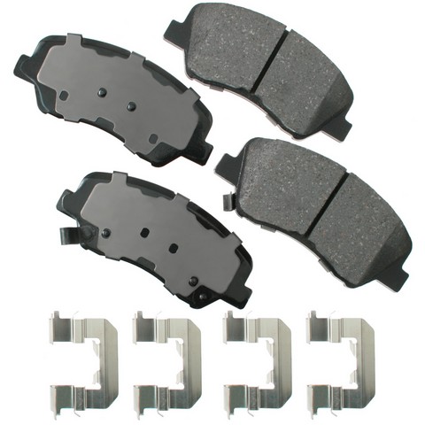 Akebono ProACT Disc Brake Pad Set P/N:ACT1593