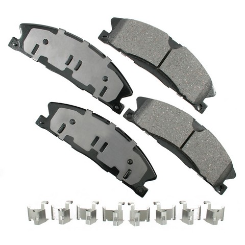 Akebono ProACT Disc Brake Pad Set P/N:ACT1611
