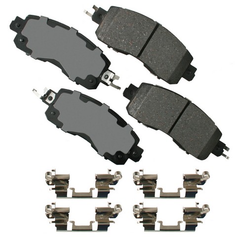 Akebono ProACT Disc Brake Pad Set P/N:ACT1650