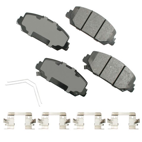 Akebono ProACT Disc Brake Pad Set P/N:ACT1697