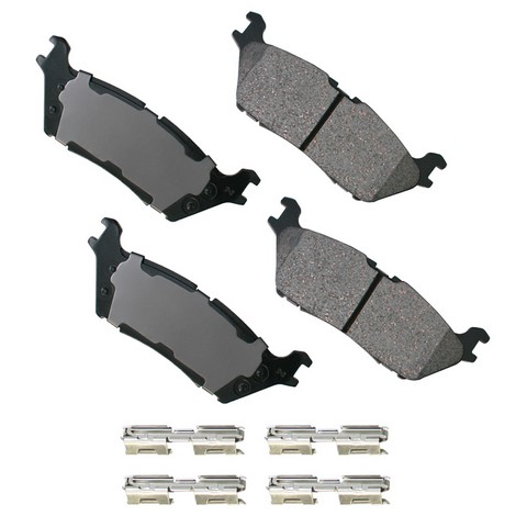 Akebono ProACT Disc Brake Pad Set P/N:ACT1790