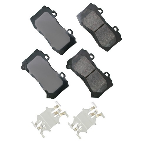 Akebono ProACT Disc Brake Pad Set P/N:ACT1802