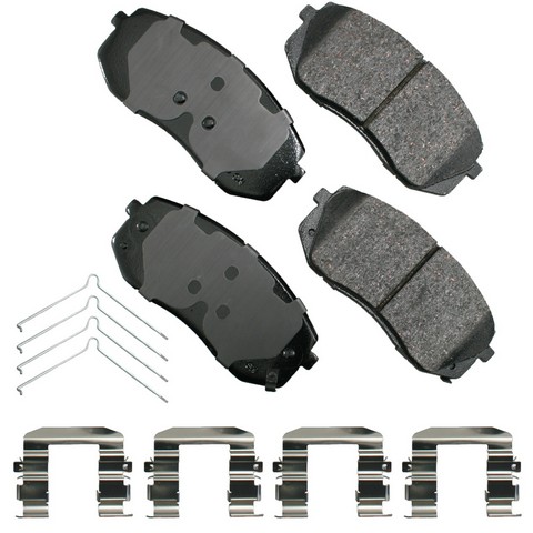 Akebono ProACT Disc Brake Pad Set P/N:ACT1826