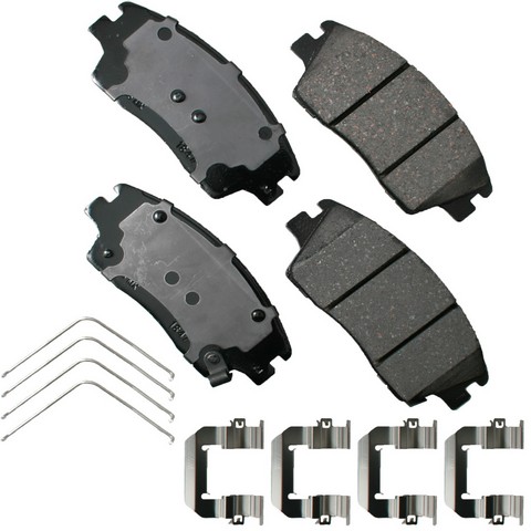 Akebono ProACT Disc Brake Pad Set P/N:ACT1847
