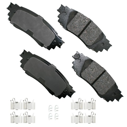 Akebono ProACT Disc Brake Pad Set P/N:ACT1879