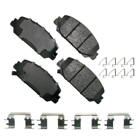 Akebono ProACT Disc Brake Pad Set P/N:ACT2036
