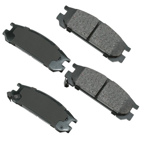 Akebono ProACT Disc Brake Pad Set P/N:ACT471