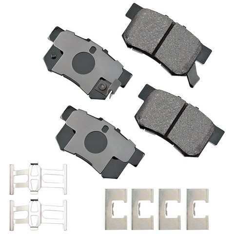 Akebono ProACT Disc Brake Pad Set P/N:ACT536B