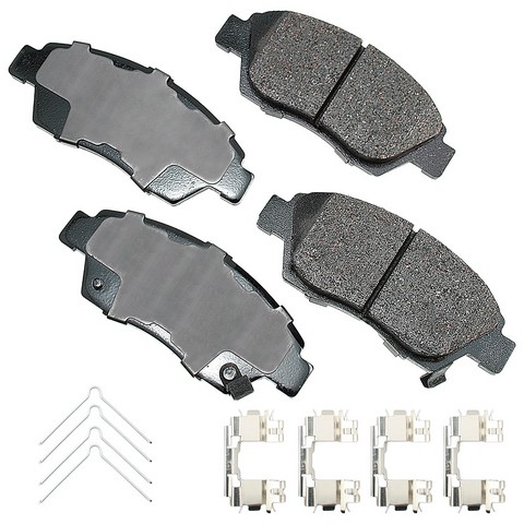 Akebono ProACT Disc Brake Pad Set P/N:ACT621B