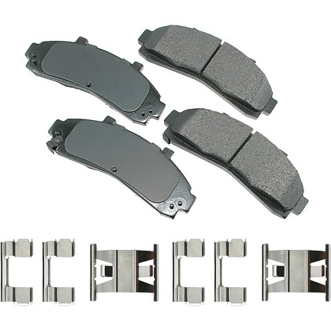 Akebono ProACT Disc Brake Pad Set P/N:ACT652