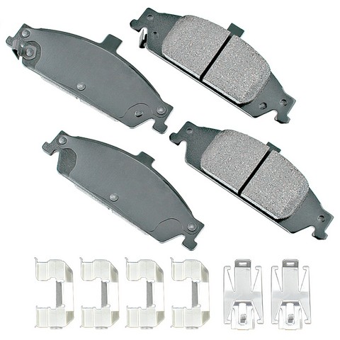 Akebono ProACT Disc Brake Pad Set P/N:ACT727