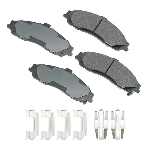 Disc Brake Pad Set-Base Akebono ACT731