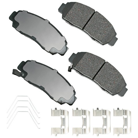 Akebono ProACT Disc Brake Pad Set P/N:ACT787A