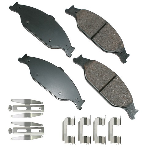 Akebono ProACT Disc Brake Pad Set P/N:ACT804