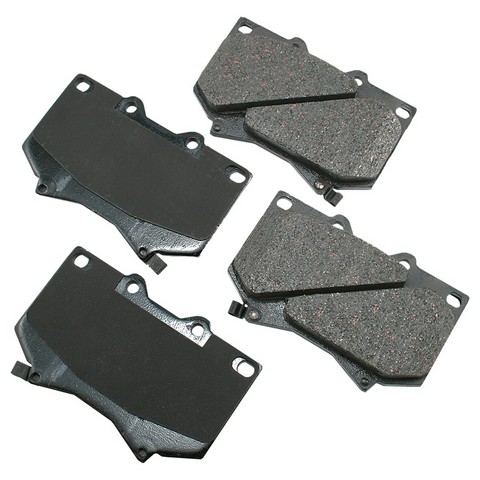 Akebono ProACT Disc Brake Pad Set P/N:ACT812