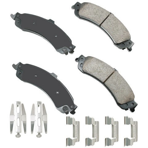 Akebono ProACT Disc Brake Pad Set P/N:ACT834A