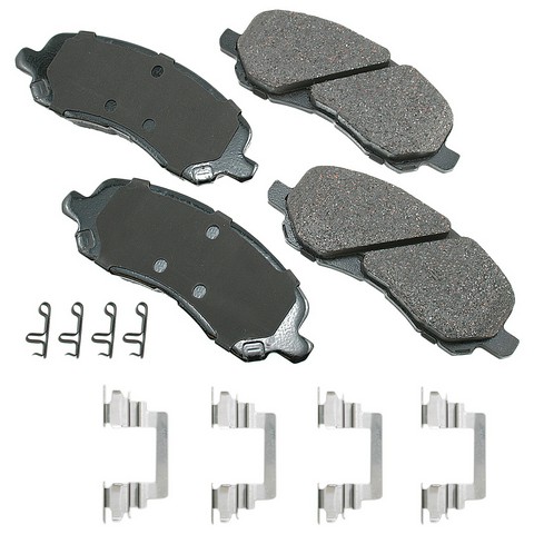 Akebono ProACT Disc Brake Pad Set P/N:ACT866A
