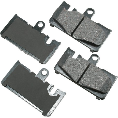 Akebono ProACT Disc Brake Pad Set P/N:ACT871