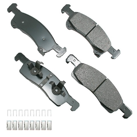 Akebono ProACT Disc Brake Pad Set P/N:ACT934