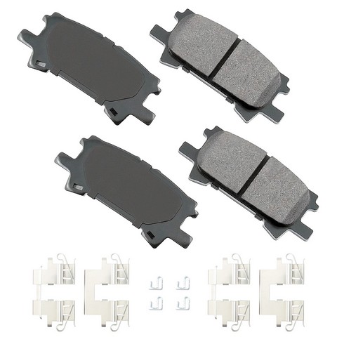 Akebono ProACT Disc Brake Pad Set P/N:ACT996A