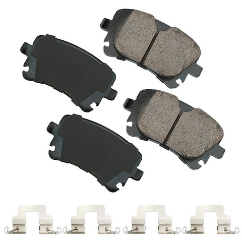 Akebono EURO Disc Brake Pad Set P/N:EUR1018A