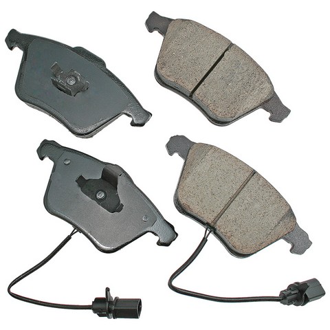Akebono EURO Disc Brake Pad Set P/N:EUR1111
