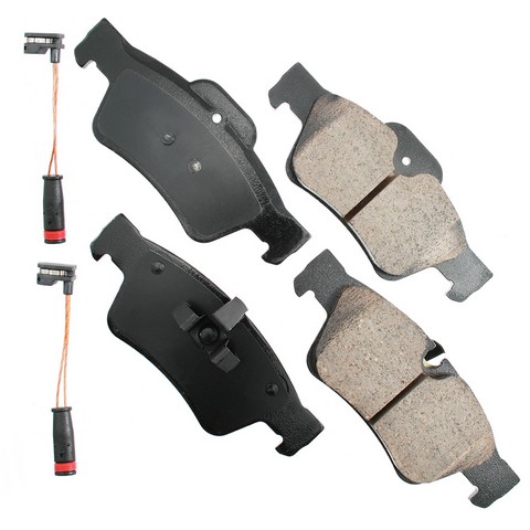Akebono EURO Disc Brake Pad Set P/N:EUR1122