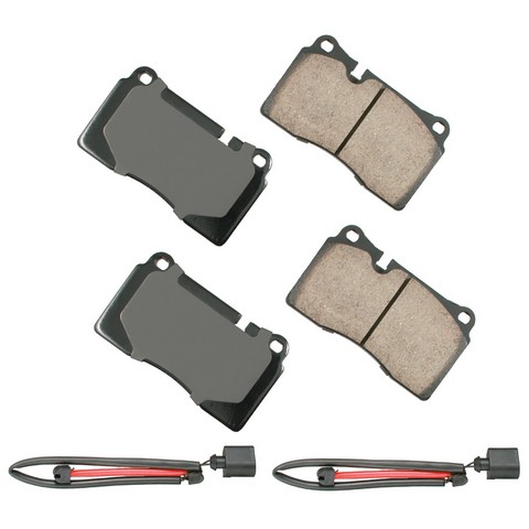Akebono EURO Disc Brake Pad Set P/N:EUR1129