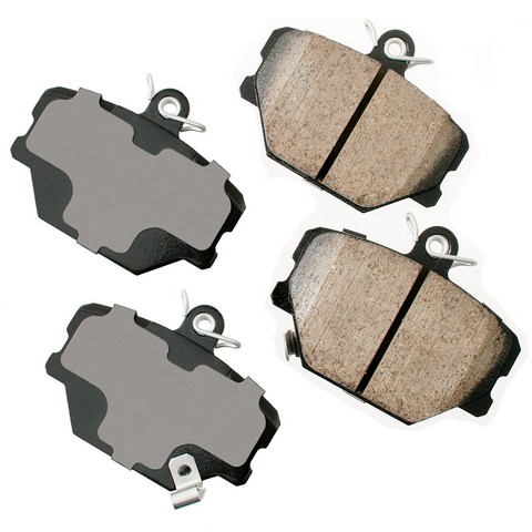 Akebono EURO Disc Brake Pad Set P/N:EUR1252