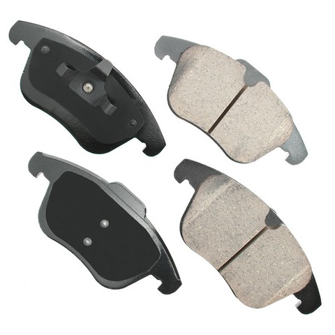Akebono EURO Disc Brake Pad Set P/N:EUR1306