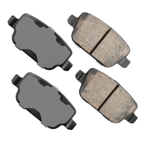 Akebono EURO Disc Brake Pad Set P/N:EUR1314
