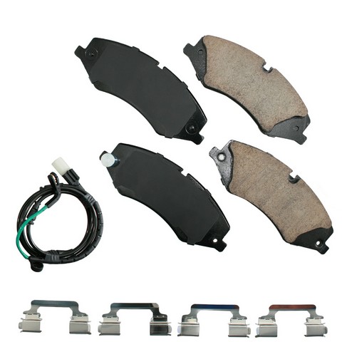 Akebono EURO Disc Brake Pad Set P/N:EUR1479
