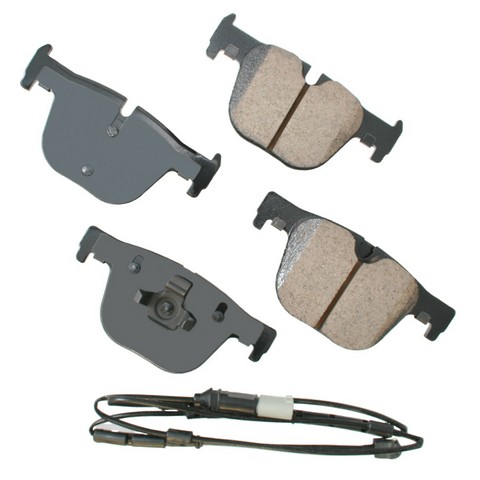 Akebono EURO Disc Brake Pad Set P/N:EUR1610