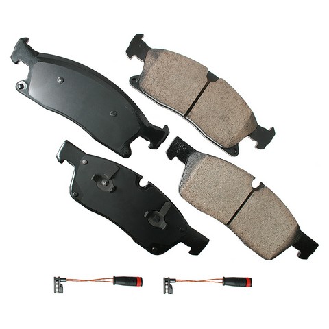 Akebono EURO Disc Brake Pad Set P/N:EUR1629