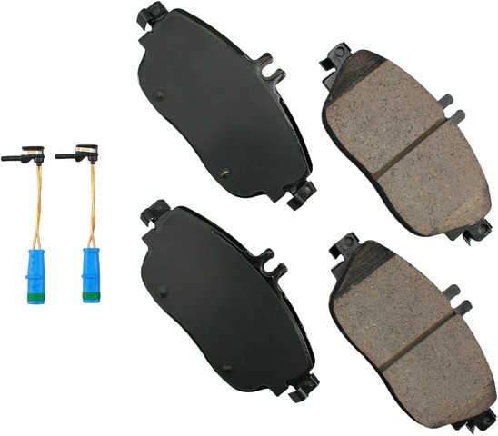 Akebono EURO Disc Brake Pad Set P/N:EUR1694