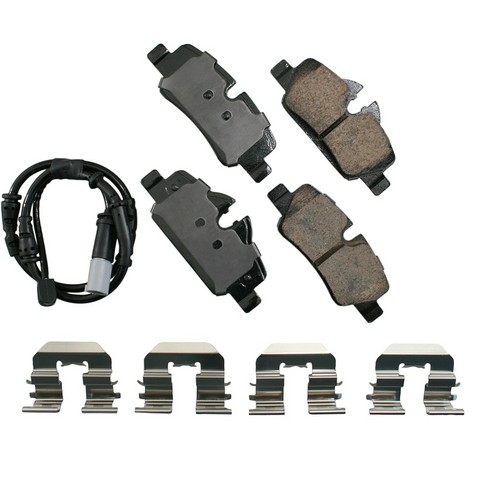 Akebono EURO Disc Brake Pad Set P/N:EUR1800